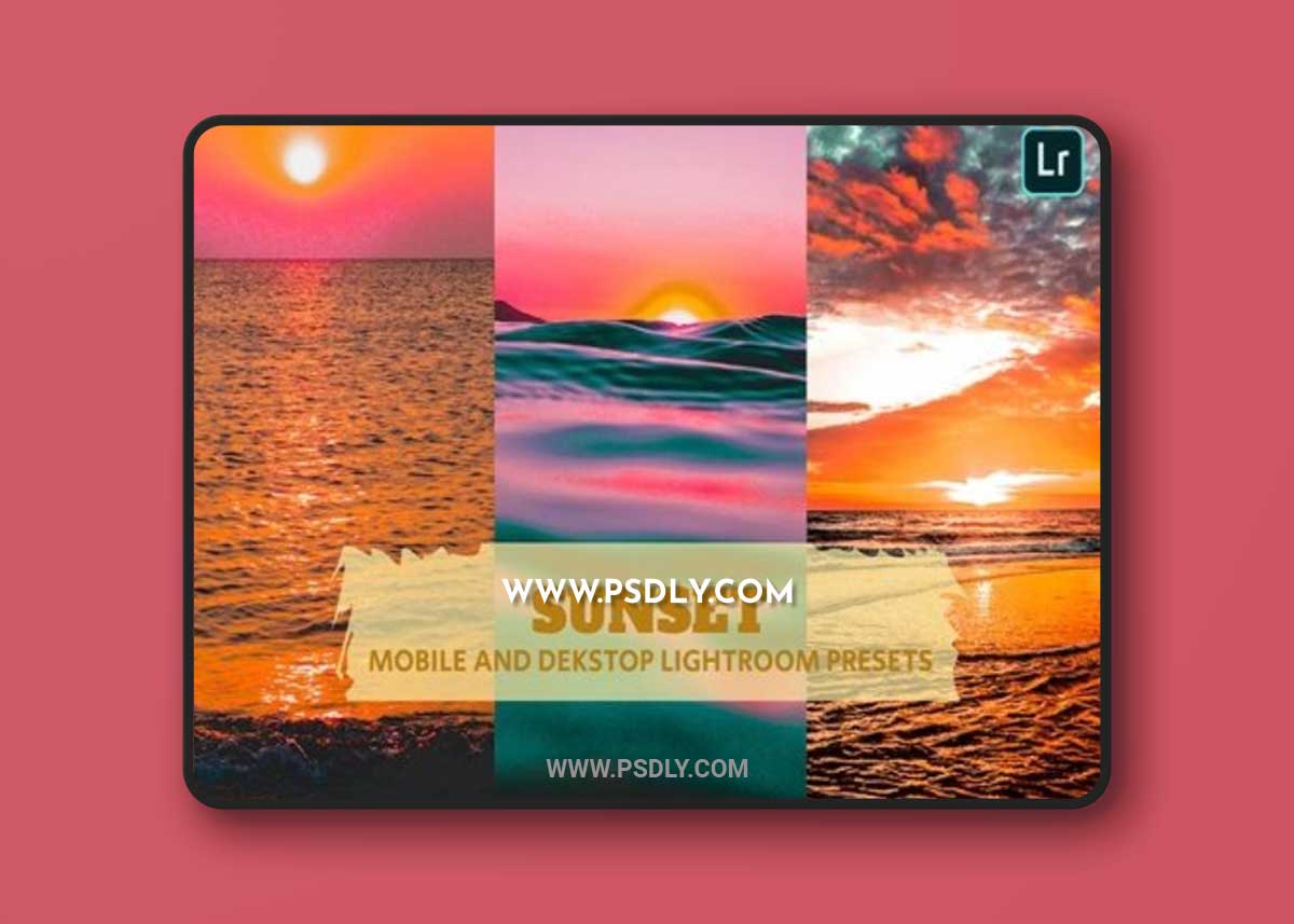 Sunset Lightroom Presets Dekstop and Mobile CWSTTCB