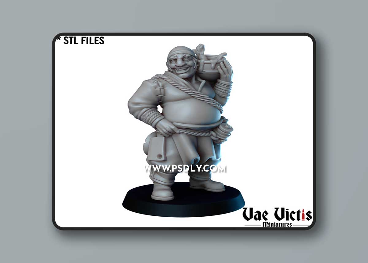 Vae Victis Miniatures - Judge and Cook 3D Print