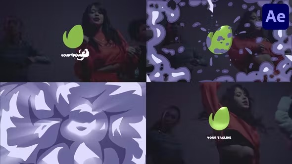 Videohive Cartoon Explosion Logo Opener for After Effects 40233966