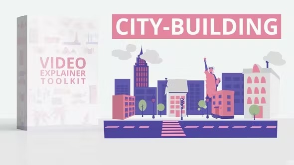 Videohive City Building Video Explainer Toolkit 40409310
