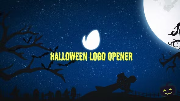 Videohive Halloween Logo 39977796
