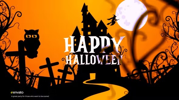 Videohive Halloween Logo 40187183
