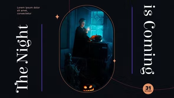 Videohive Halloween Nostalgia Fast Opener 40109998