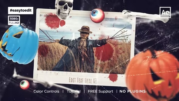 Videohive Halloween Slideshow 40226778