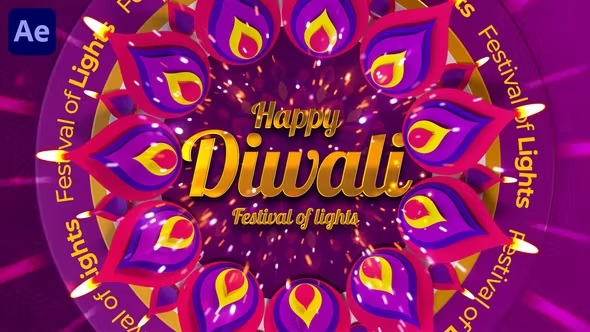 Videohive Happy Diwali 40354280