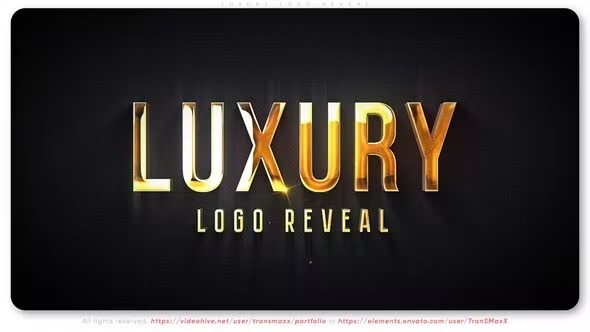 Videohive Luxury Logo Reveal 40097012