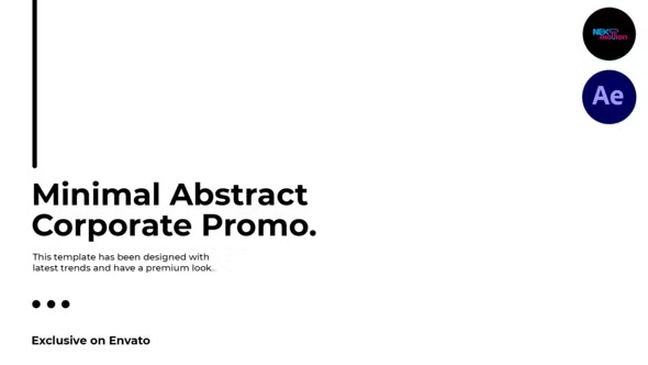 Videohive Minimal Abstract Corporate Promo 40473279
