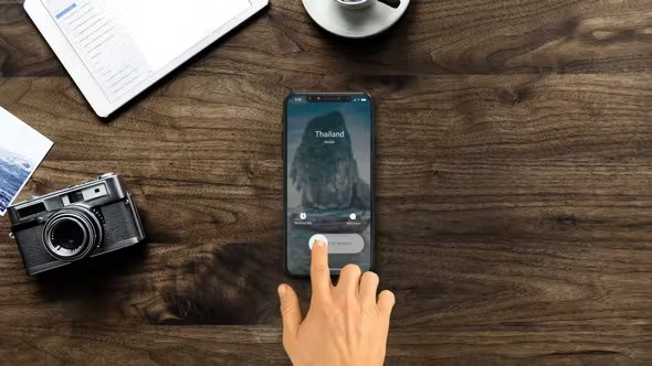 Videohive Phone Call Logo Reveal 40451611