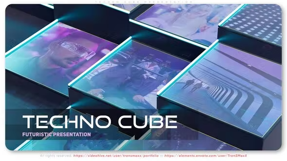 Videohive Techno Cube Presentation 40372868