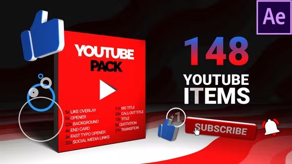 Videohive Youtube Pack 24768030