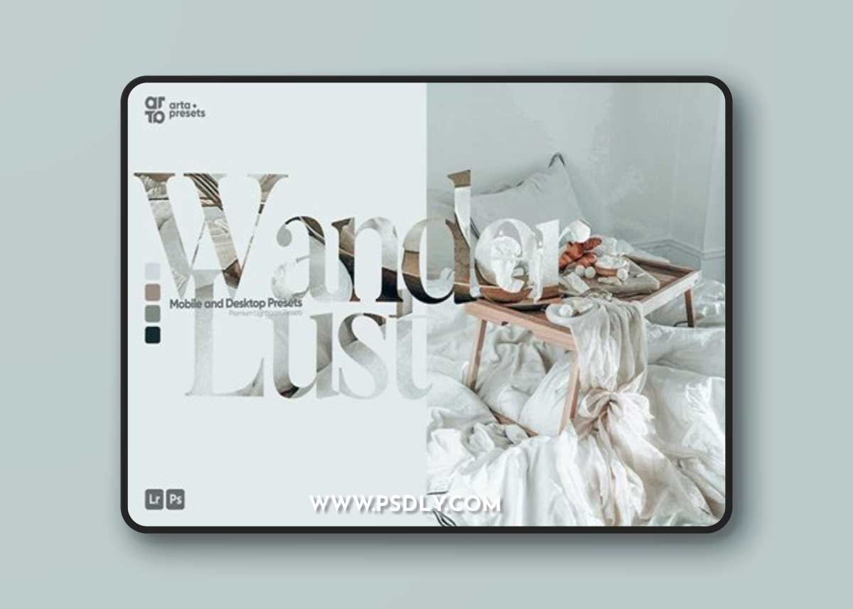 ARTA - Wanderlust Presets for Lightroom GYJ2CF3