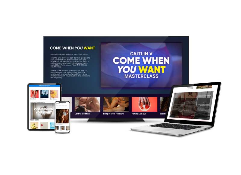 Caitlin V - Come When You Want