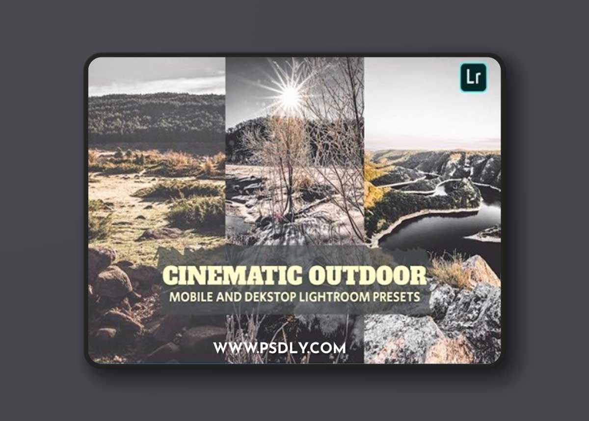 Cinematic Outdoor Lightroom Presets Dekstop Mobile 6CCM4U8