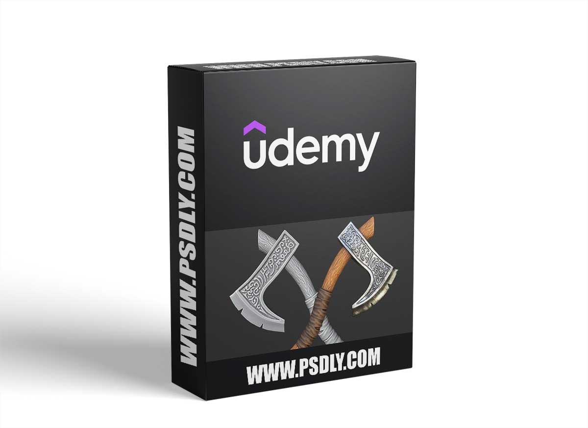 Create a 3D game asset in Blender & Substance Painter