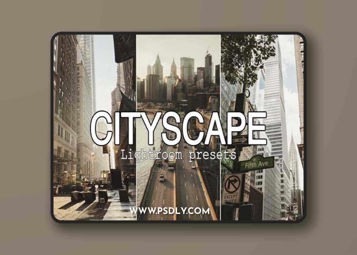 CreativeMarket - 10 Cityscape Lightroom presets 10355757