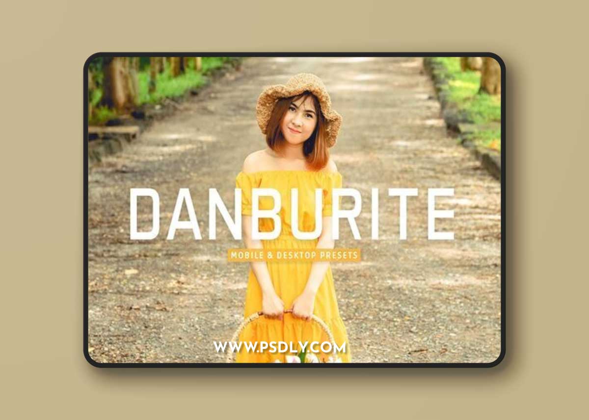 CreativeMarket - Danburite Pro Lightroom Presets 10881734