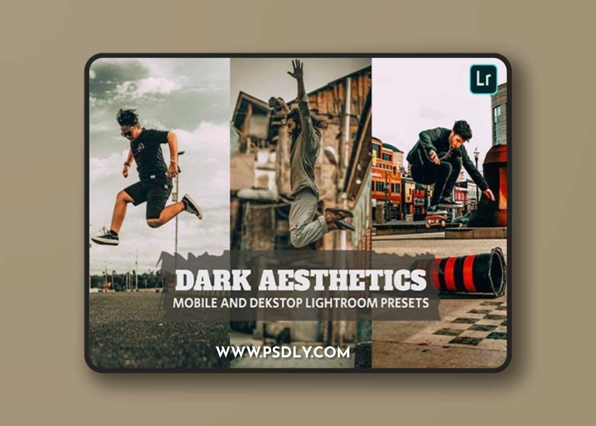 Dark Aesthetics Lightroom Presets Dekstop Mobile V9QJGJ7