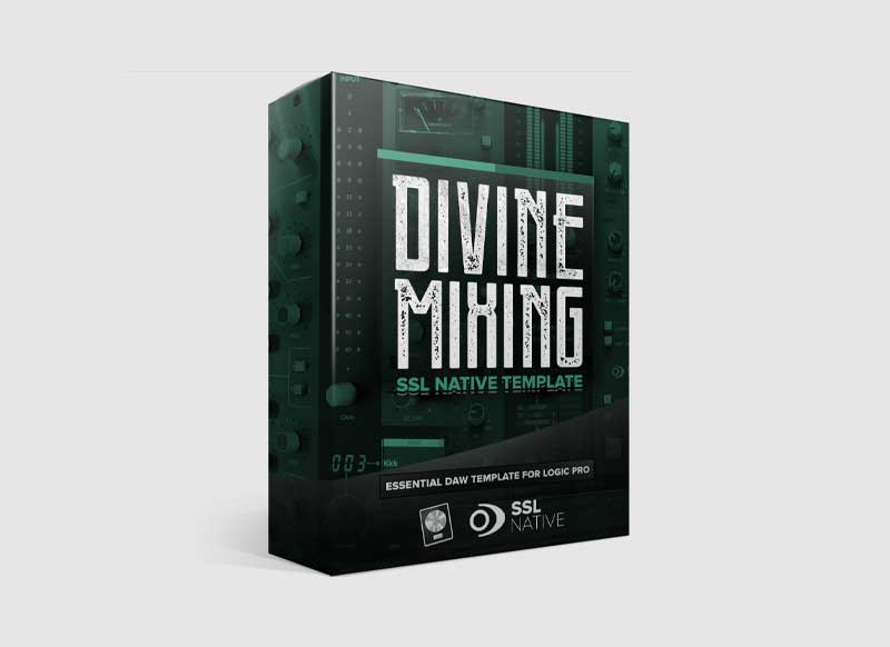 Divine Mixing SSL Native Template Logic Pro X TUTORiAL