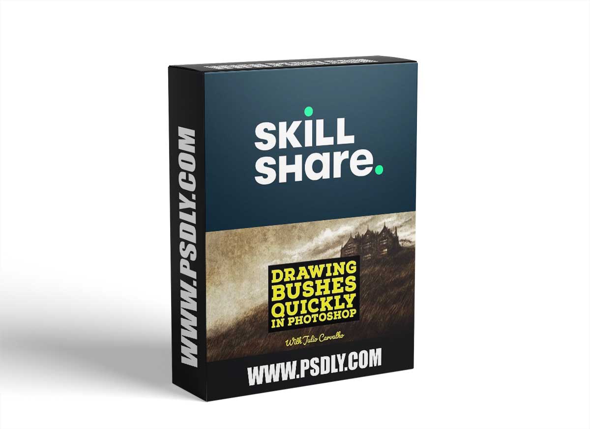 Drawing Bushes Quickly in Photoshop