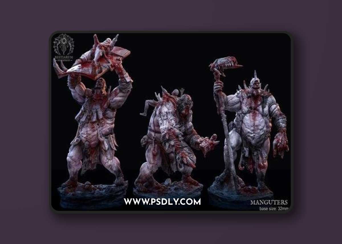 Man Eaters II - Mangutters 3D Print