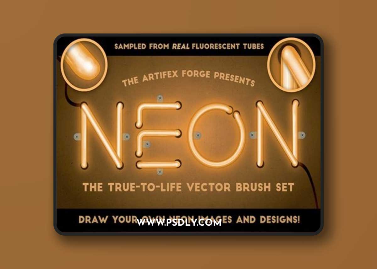 Neon - Realistic Brush Set SZWGDC3