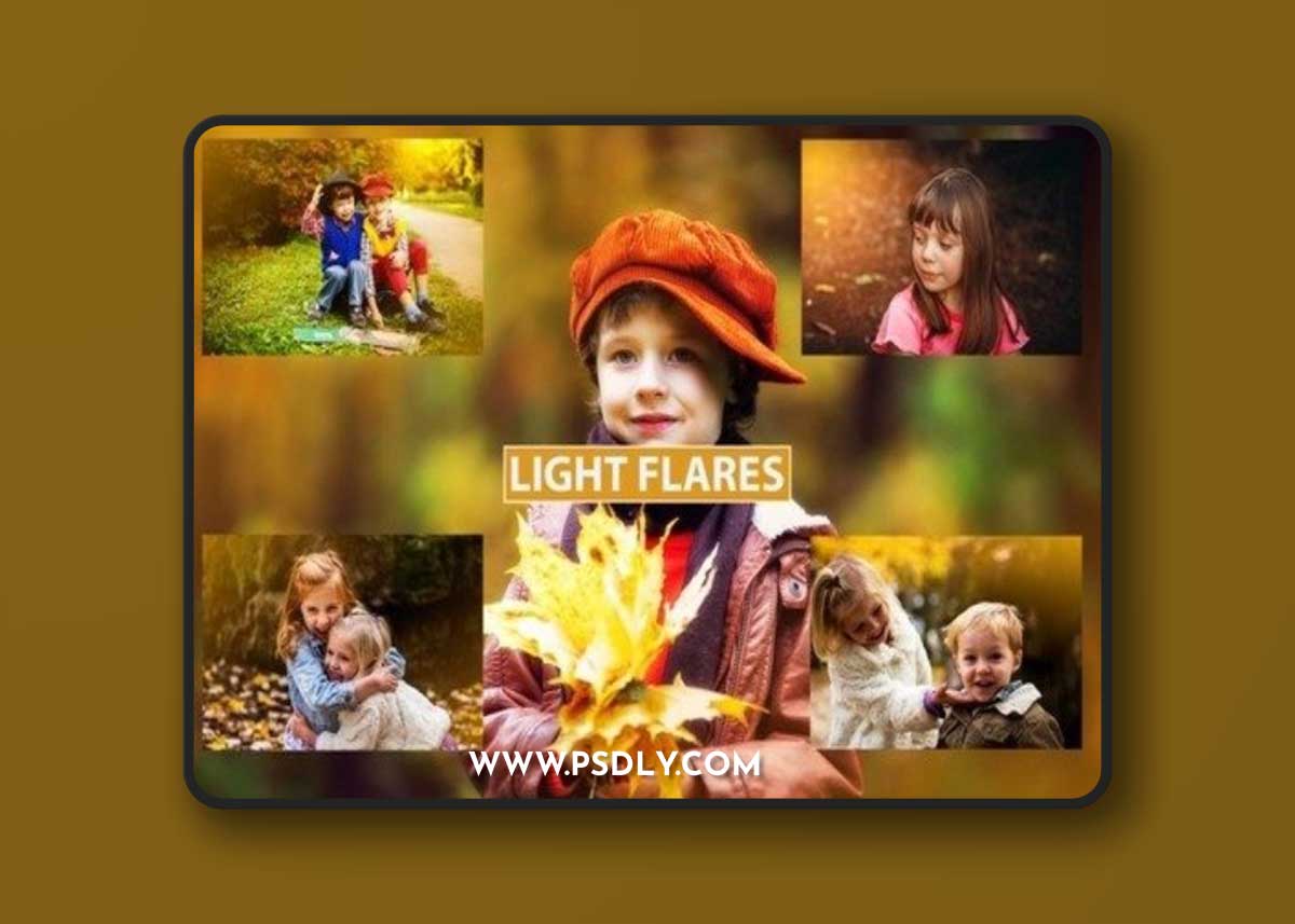 Summer Overlays Light Leaks