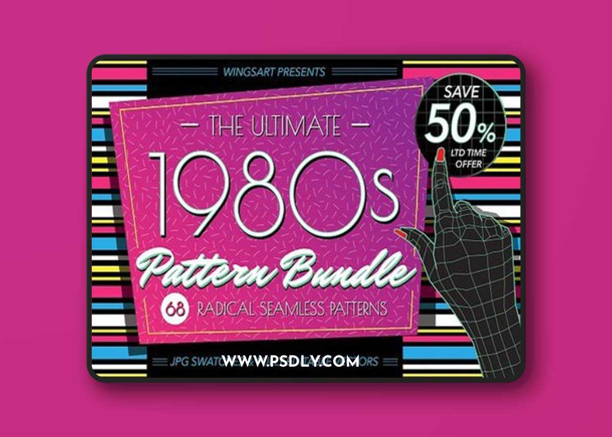 The Ultimate 1980s Pattern Bundle