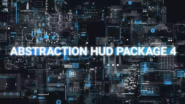 Videohive Abstraction HUD Pack 4 40640690
