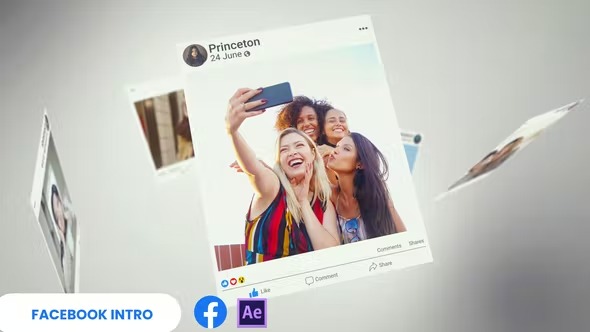 Videohive Facebook intro 40771266