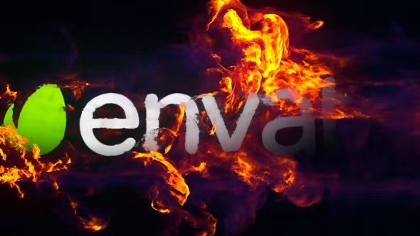 Videohive Fire Explosion Logo Reveal 8934884