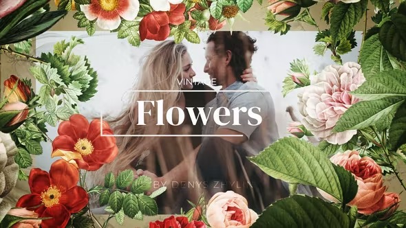 Videohive Flower Slideshow 28784623
