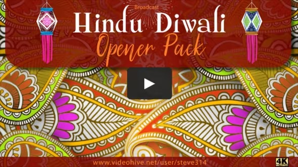 Videohive Hindu Diwali Opener Pack 22733857
