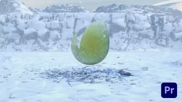 Videohive Ice Cracking Logo 2 (Winter Opener) 41857223
