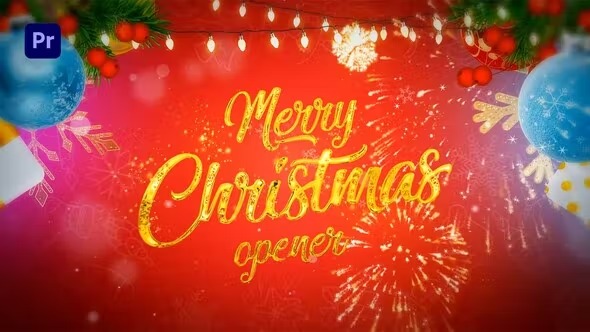 Videohive Merry Christmas And Happy New Year Intro 41878178