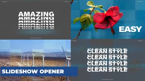 Videohive Modern Slideshow Opener 41482603