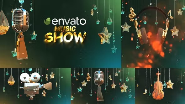 Videohive Music Show_Broadcast Package 27096151