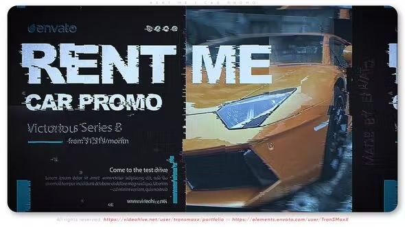 Videohive Rent Me - Car Promo 41827960