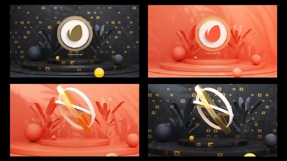 Videohive Simple 3D Logo 41793200