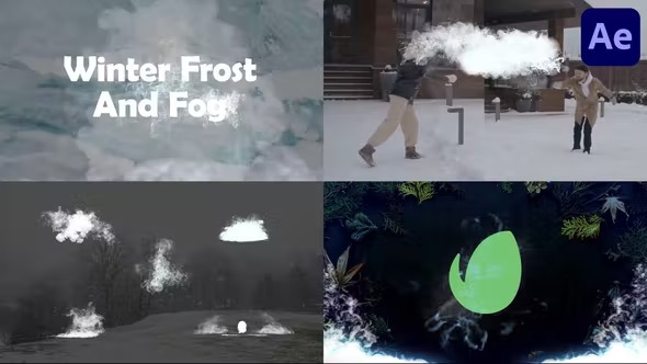 Videohive Winter Frost And Fog Pack for After Effects 41894344