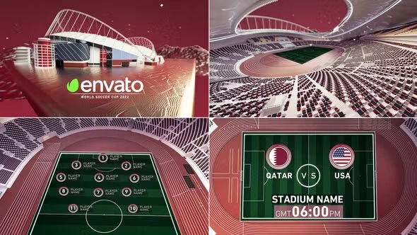 Videohive World Soccer Qatar 2022 Khalifa International Stadium 40871516