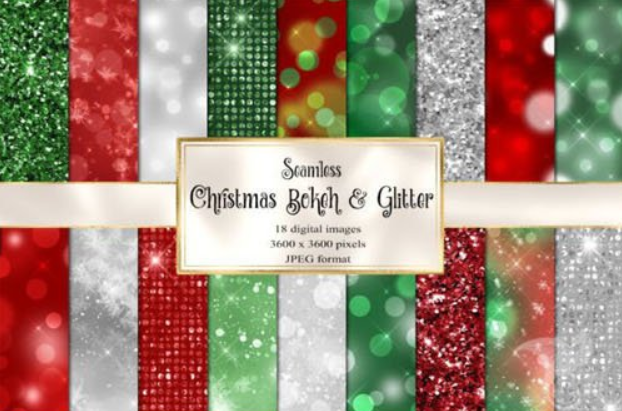 18 Holiday Bokeh and Glitter Textures 2 image 120