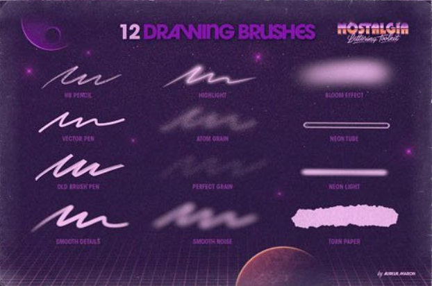 Nostalgia Lettering Toolkit for Procreate 2 image 88