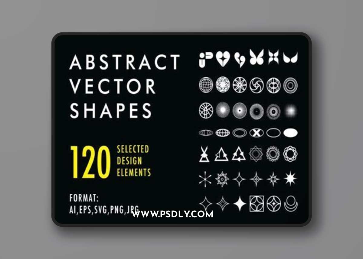 ABSTRACT VECTOR SHAPES ICON