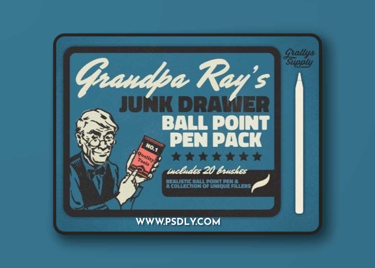 Ball Point Pen Pack for Procreate