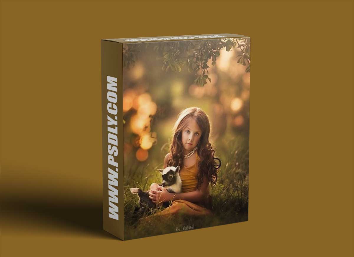 But Natural Photography - Young Girl with Goat Editing Tutorial