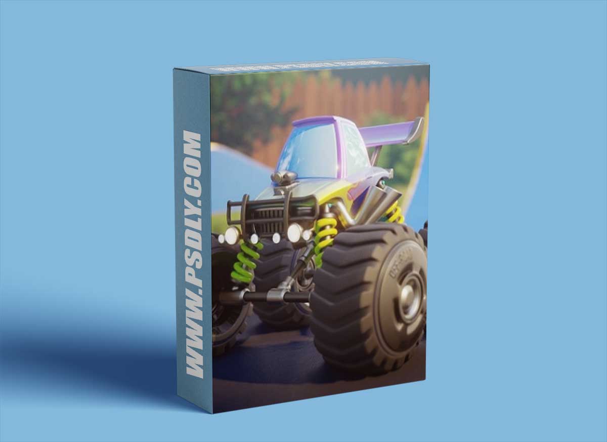 CGCookie – OFF-ROAD: Rig and Animate an RC Monster Truck in Blender