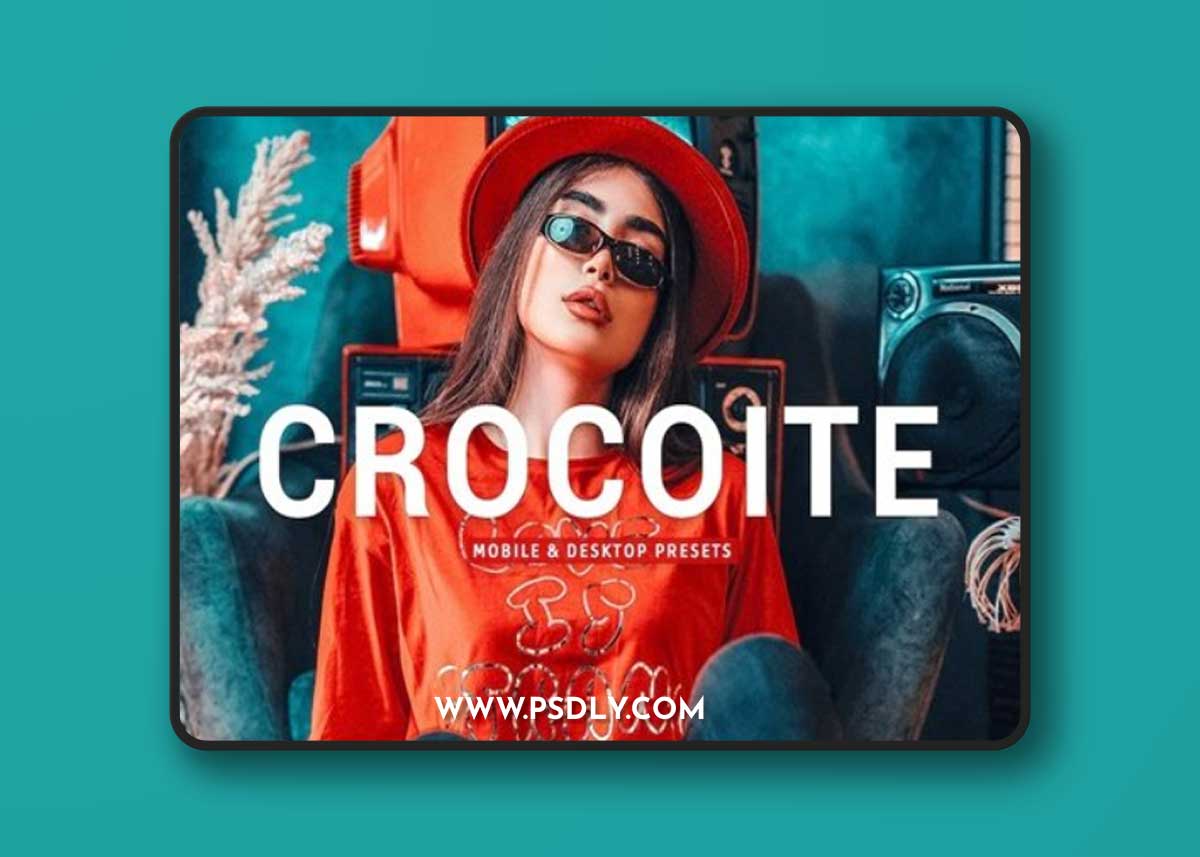 Crocoite Mobile & Desktop Lightroom Presets HU7Q8LP