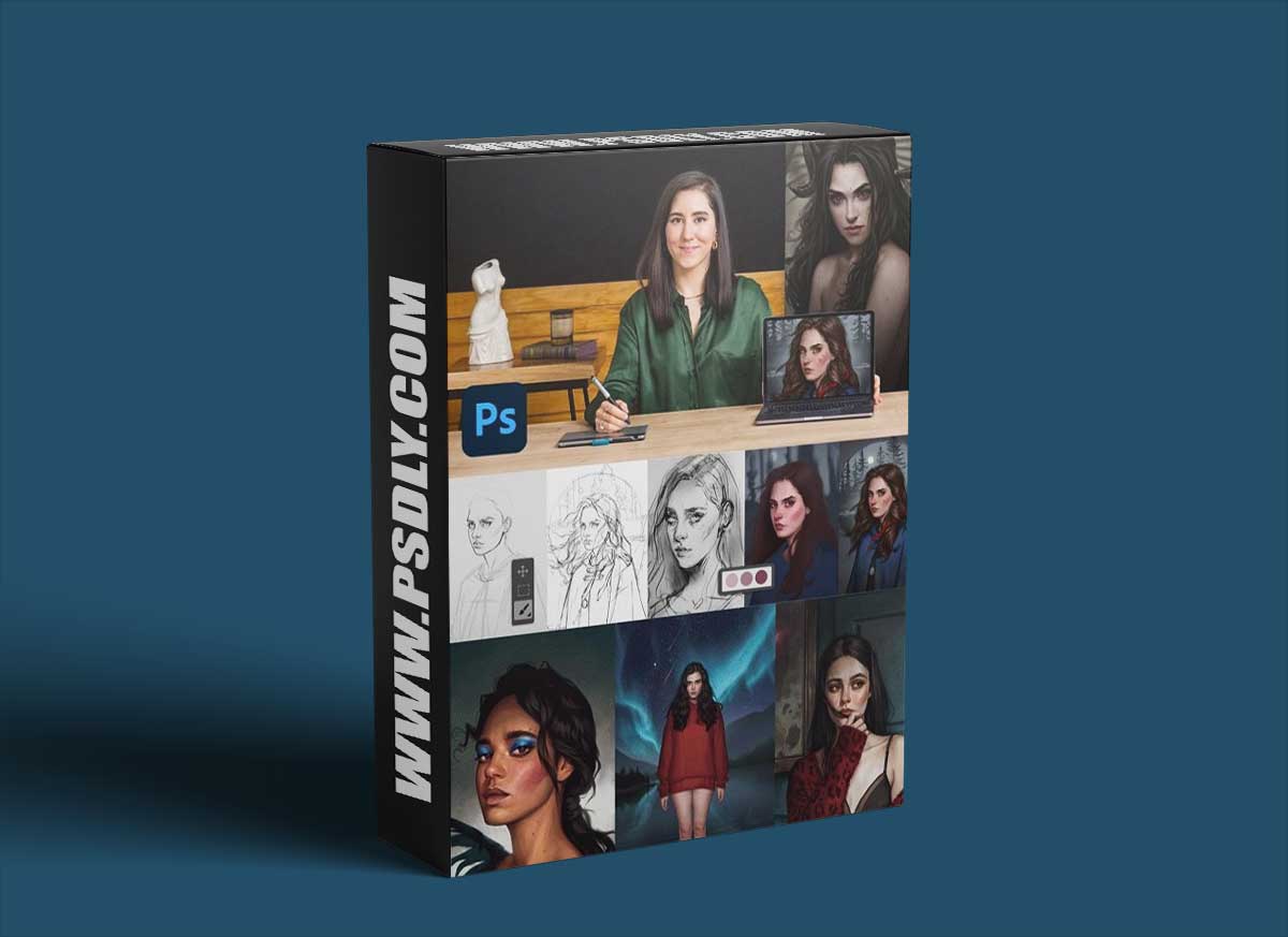 Domestika - Digital Painting of Characters in Photoshop