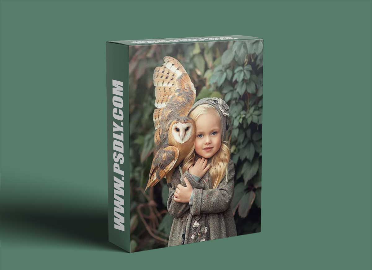 Elena Mikhailova - Girl with Owl (English)