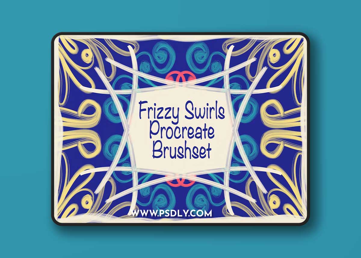 Frizzy Swirls Procreate Brushes N63EENR